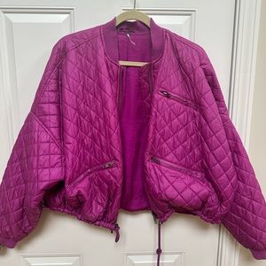 Free People bomber jacket